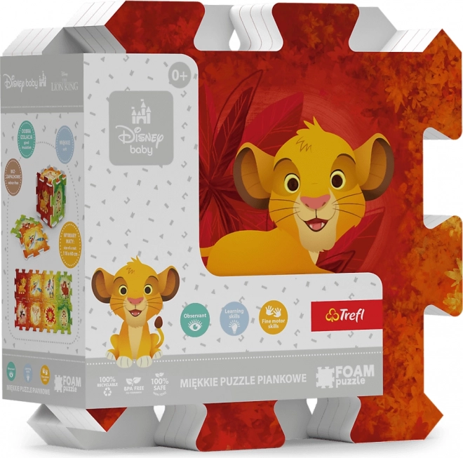 TREFL Puzzle en mousse Le Roi Lion