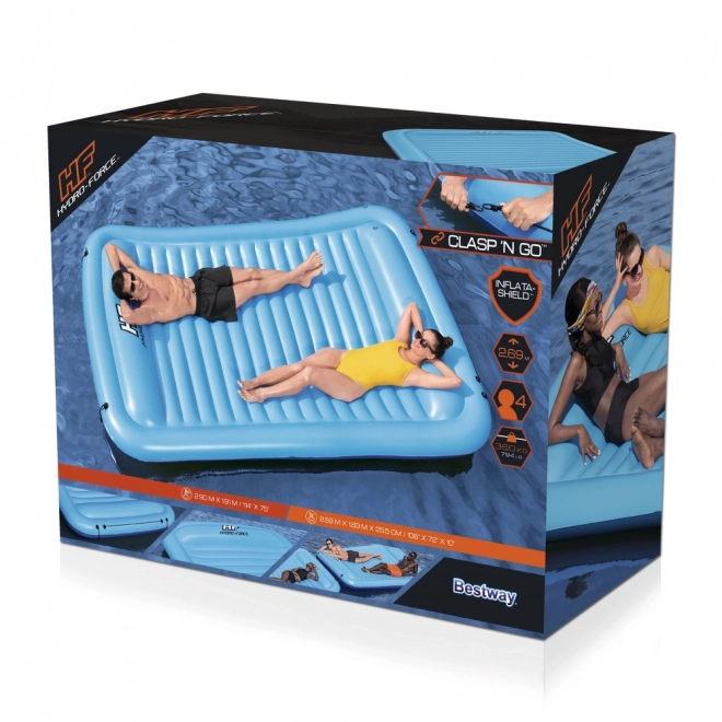 Île flottante gonflable pour 4 personnes Bestway