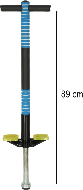 Bâton sauteur pour enfants Pogo bleu
