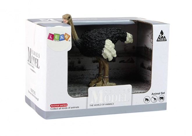 Figurine d'autruche de la collection Animaux du monde