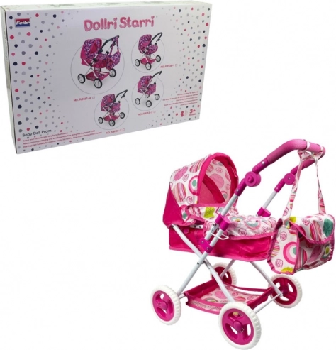 Poussette avec sac pour poupées