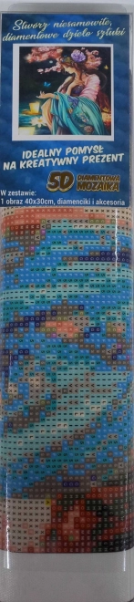 Peinture de diamant Reine des papillons 30x40cm
