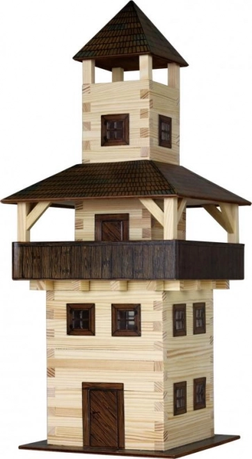 Maquette en bois autoadhésive Walachia - tour