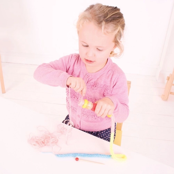 Poupée tricotante Bigjigs Toys