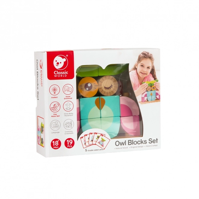 Puzzle en bois - Chouette