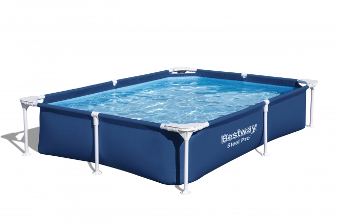 SplashJr Steel Pro 221x150x43 BESTWAY Piscine à ossature + kit de réparation