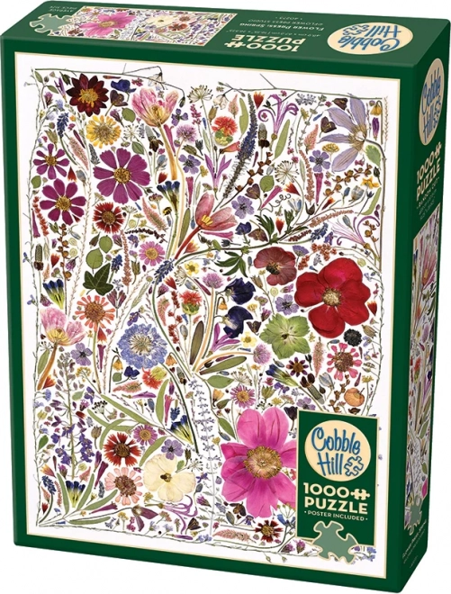 Puzzle Fleurs Pressées Printemps 1000 Pièces de Cobble Hill