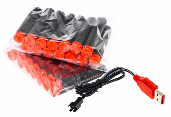 Pistolet électrique pour enfants Growler avec 28 flèches en mousse