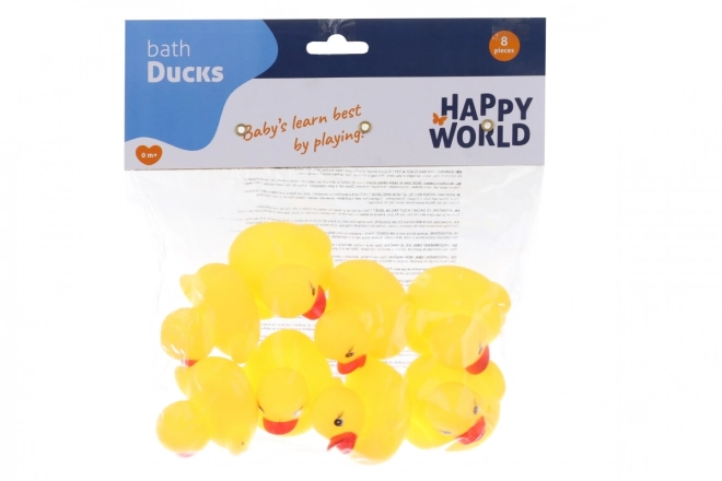 Canards en caoutchouc pour le bain