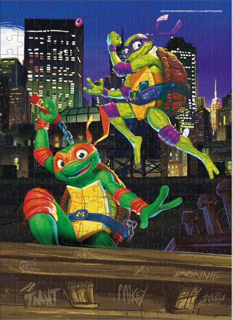 Puzzle Tortues Ninja : Donatello et Michelangelo
