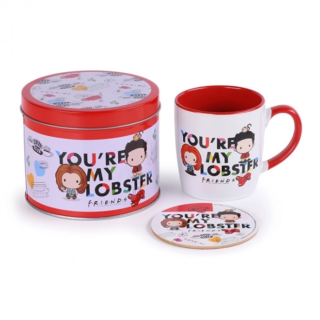 Coffret cadeau en métal Friends Chibi
