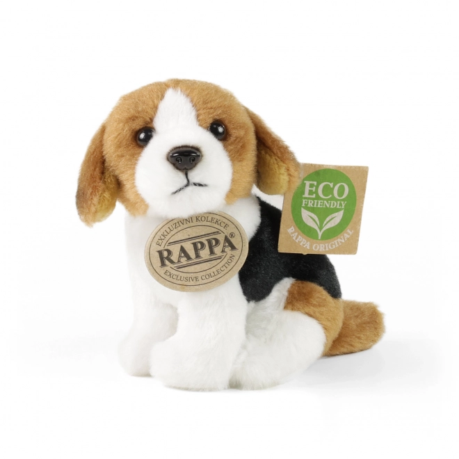 Chien en peluche assis 13 cm ECO-FRIENDLY