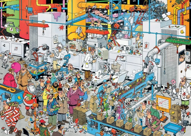 JUMBO Puzzle Usine de confiseries 500 pièces