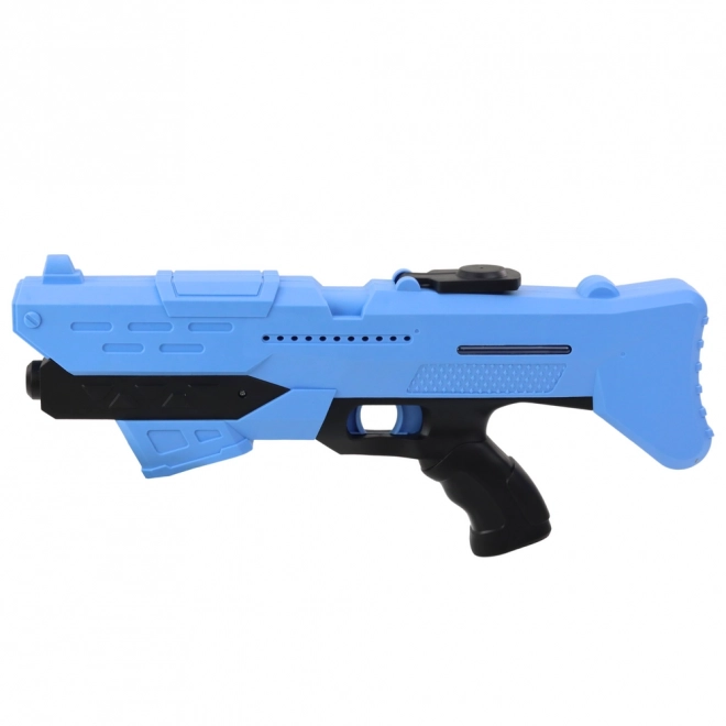 Pistolet à eau électrique bleu avec portée de 10 mètres