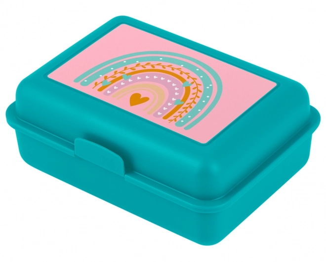 Boîte à déjeuner Arc-en-ciel Turquoise