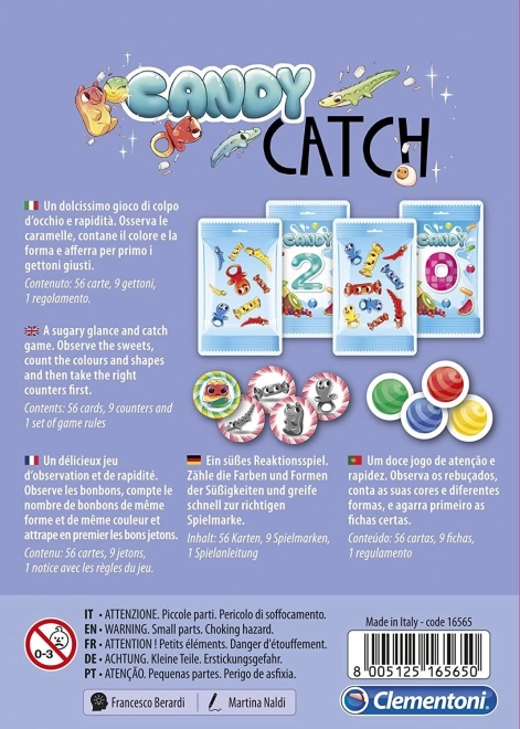 Jeu de cartes CLEMENTONI Candy Catch - Douce Récolte