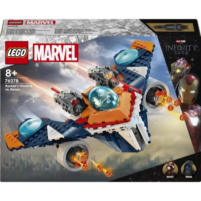 Lego Marvel Warbird Rocketa vs. Ronan