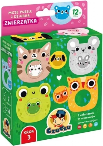 Mes puzzles à trou – Les animaux