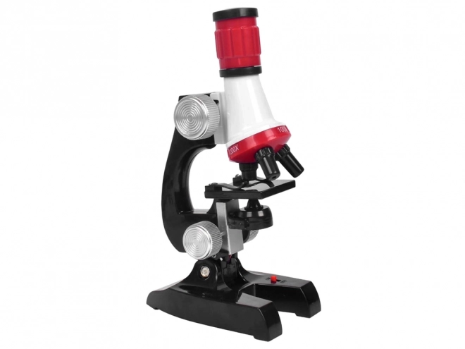 Grand microscope pour petit scientifique à piles