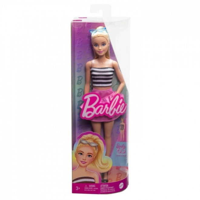 Poupée Barbie Fashionistas en haut rayé