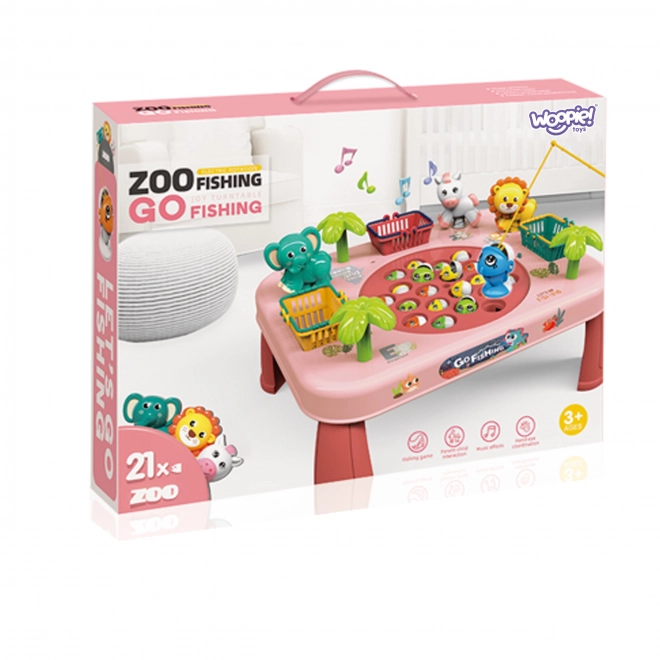 Jeu d’adresse Pêche Table Interactive Rose