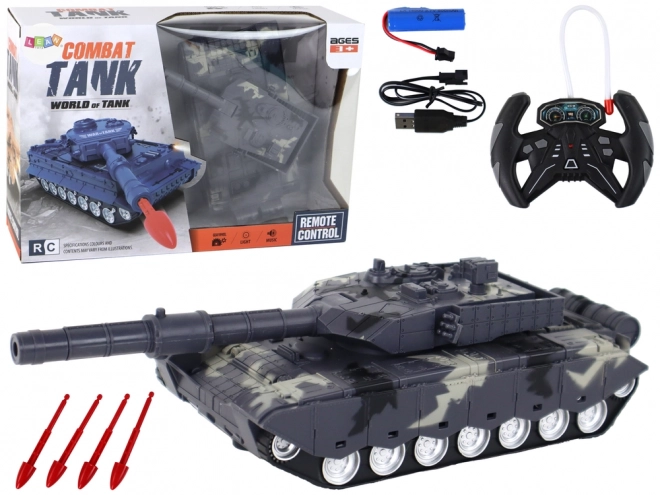 Char RC militaire amusant pour les enfants