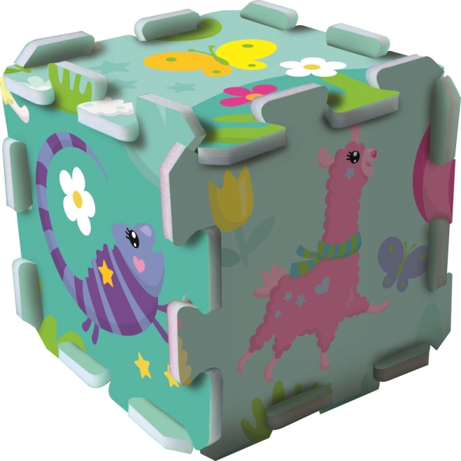 Puzzle en mousse lamas joyeux TrefL