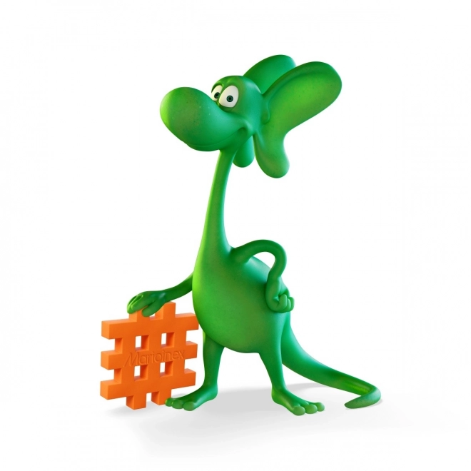 Kit de construction créatif Mini Waffle - Diplodocus et scène 148 pièces