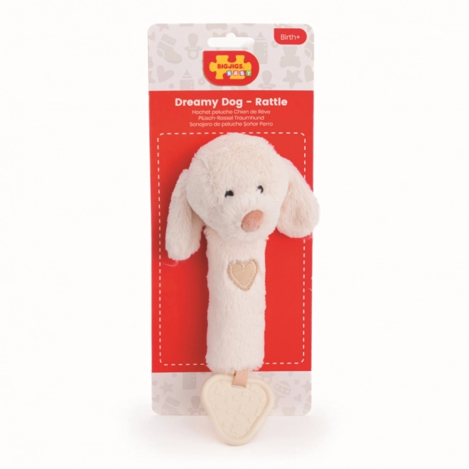 Bigjigs Baby Hochet 3en1 chien