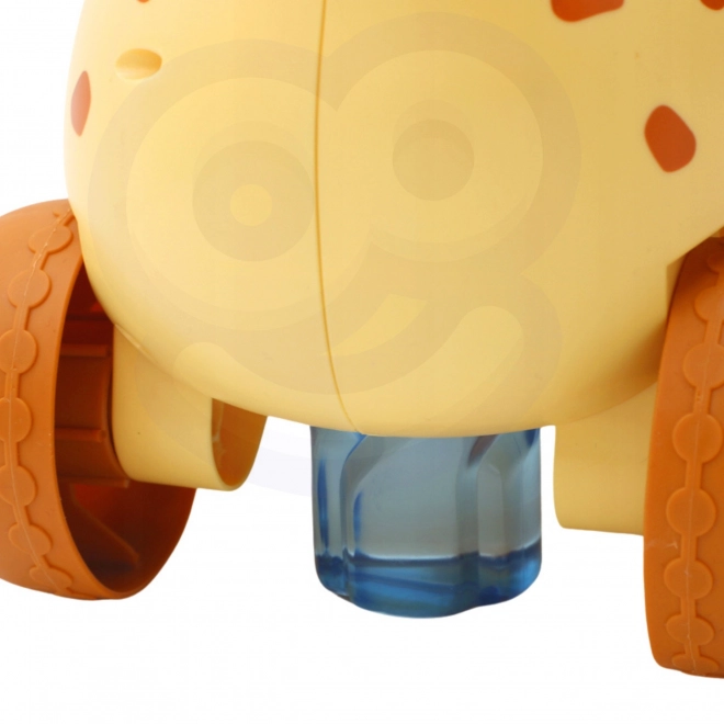 Girafe mobile 2 en 1 avec bulle de savon pour enfants