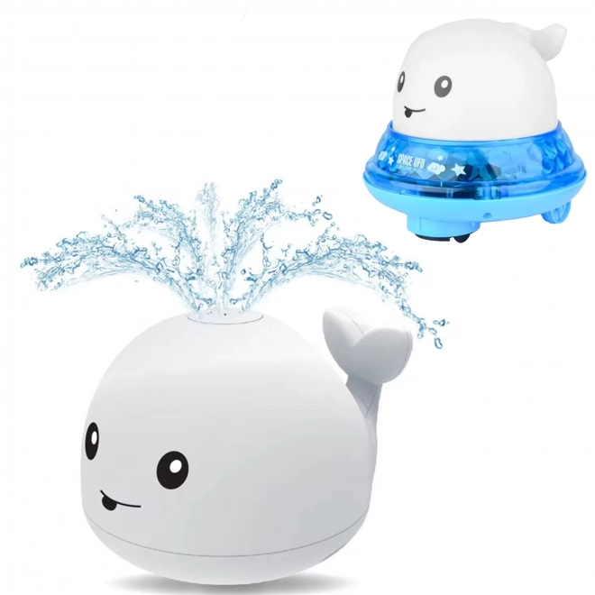 Jouet de bain baleine avec fontaine