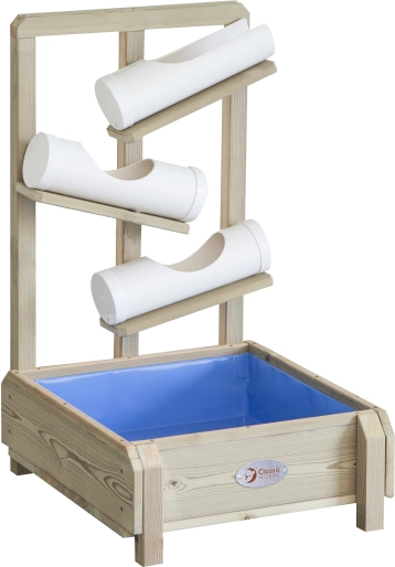 Parcours d’eau en gouttières en bois CLASSIC WORLD EDU pour enfants