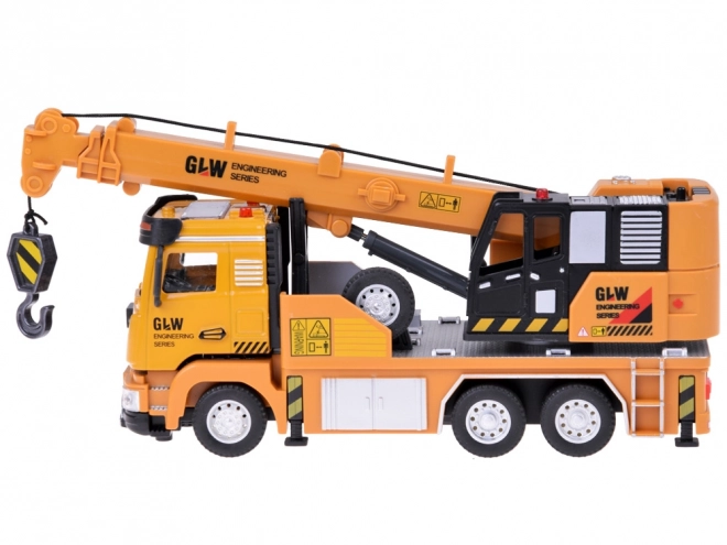 Auto avec grue avec son et lumière