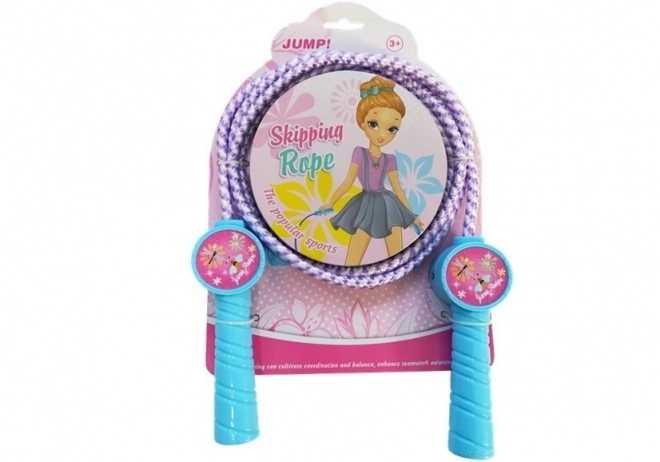 Corde à sauter bleue