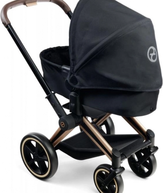 Poussette pour poupées Cybex 3 en 1 noir