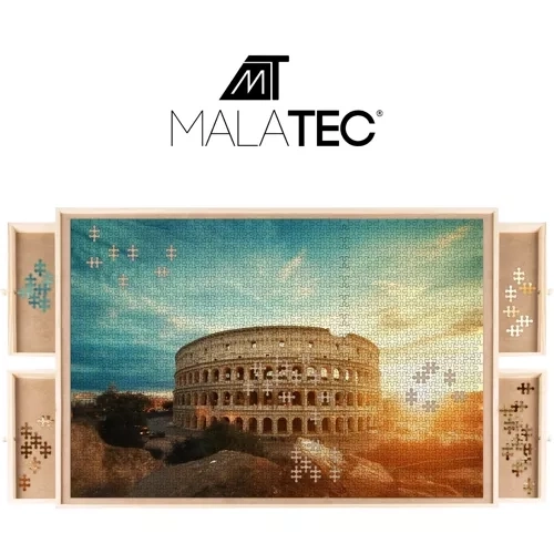 Grande planche pour assembler des puzzles Malatec