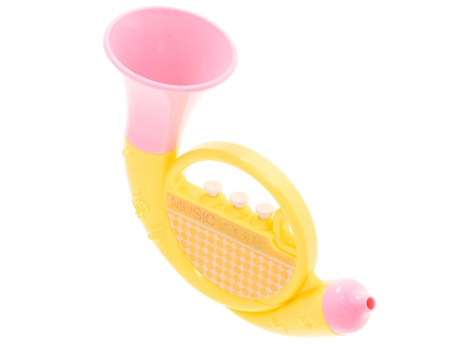 Ensemble d'instruments de musique pastel