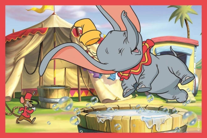 CLEMENTONI Cubes illustrés Disney classiques, 6 cubes