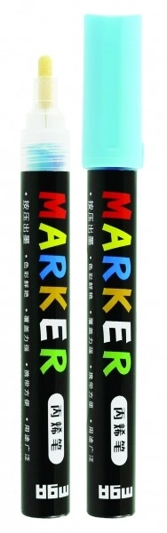 Marqueurs acryliques pour céramique, verre et pierres