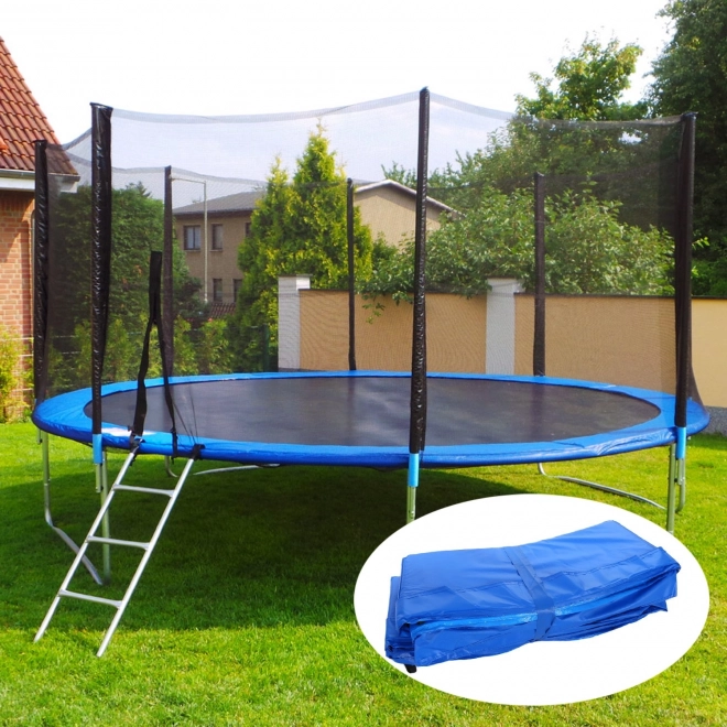 Couverture de ressort bleue pour trampoline 305 312 cm 10ft