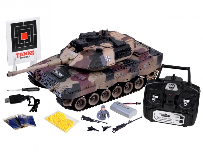 Grand tank télécommandé LEOPARD RC0106