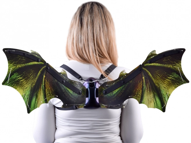 Ailes de dragon lumineuses furie nocturne