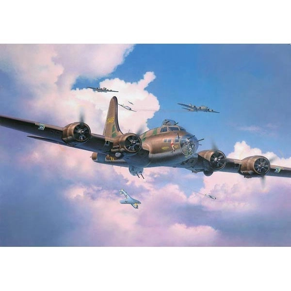 Maquette en plastique B-17 F Memphis Belle