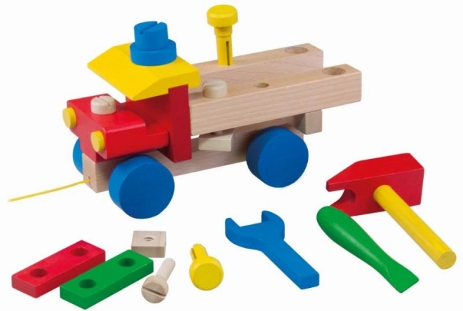 Detoa voiture en bois à assembler pour enfants