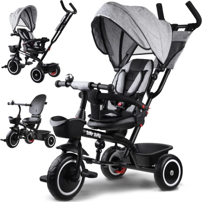 Tricycle enfant 3-en-1 avec siège pivotant et auvent TINY BIKE – Pivotant