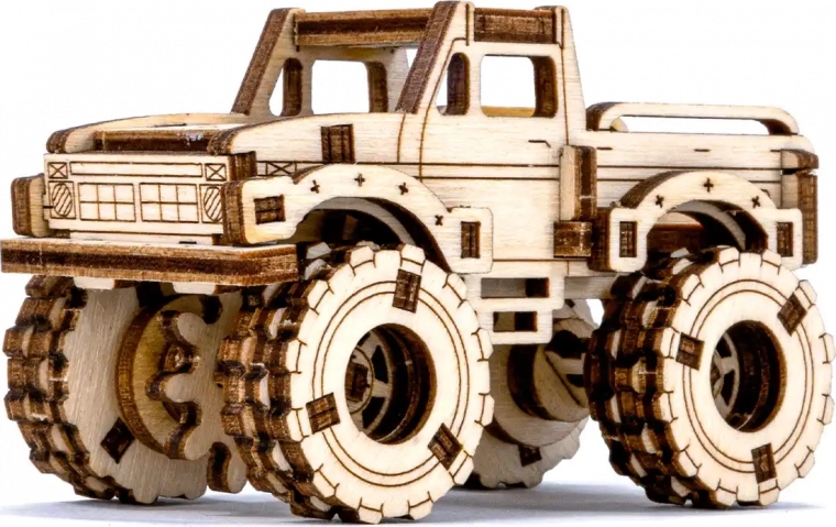 Détails réalistes du monster truck