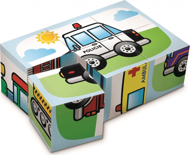 Cubes d'image Transport 6 cubes