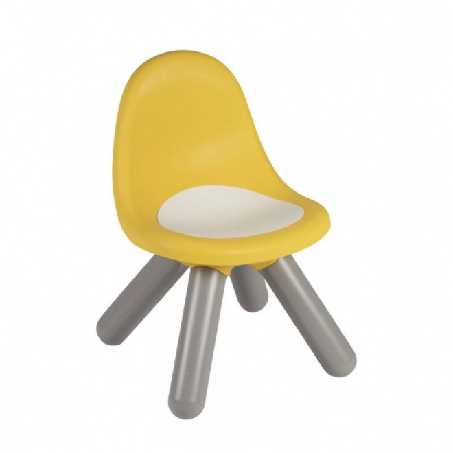 Chaise enfant jaune