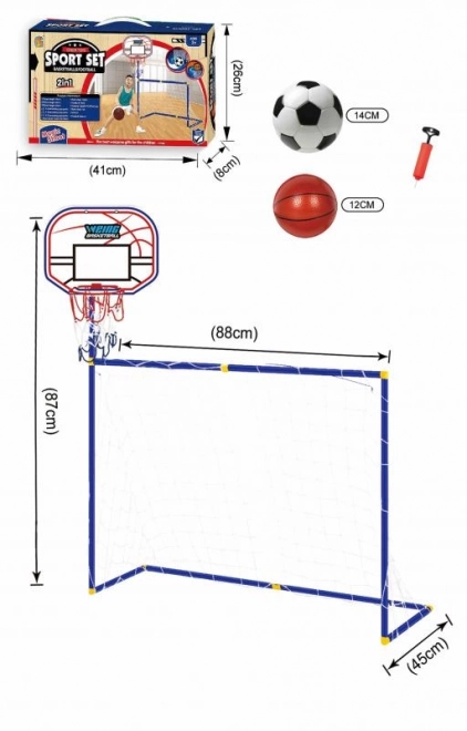 SPORTO Ensemble de sport 2en1