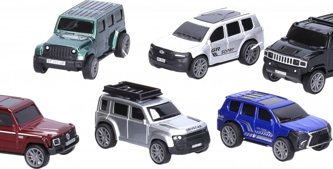 Voiture tout-terrain en métal 7,6 cm à rétrofriction